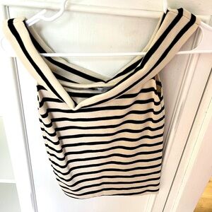 zara off shoulder top